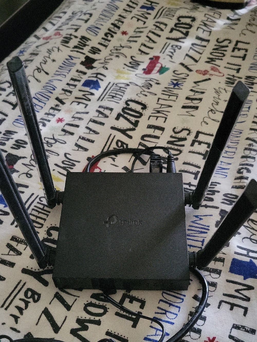 TP-Link Black 4-Antenna Wireless Router